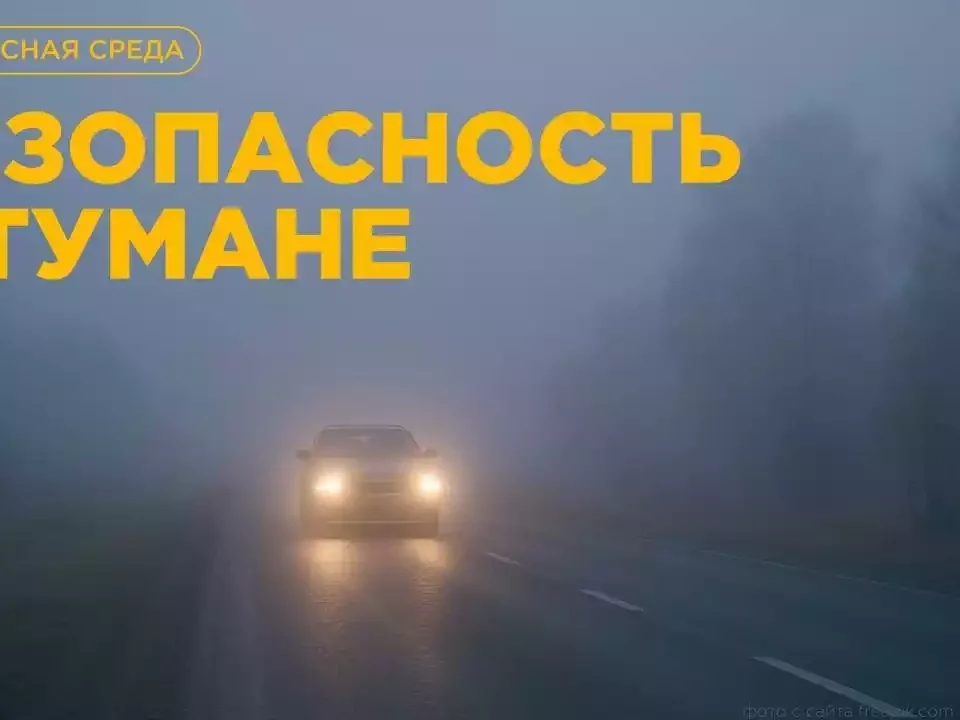 Вам известны особенности вождения автомобиля в тумане?